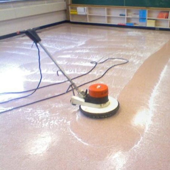 Industrial concrete polishing